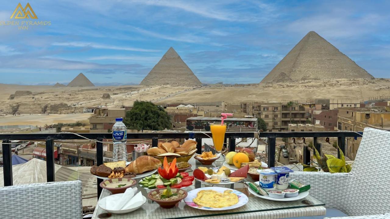 Golden Pyramids Inn Kafret el-Gabal Екстериор снимка