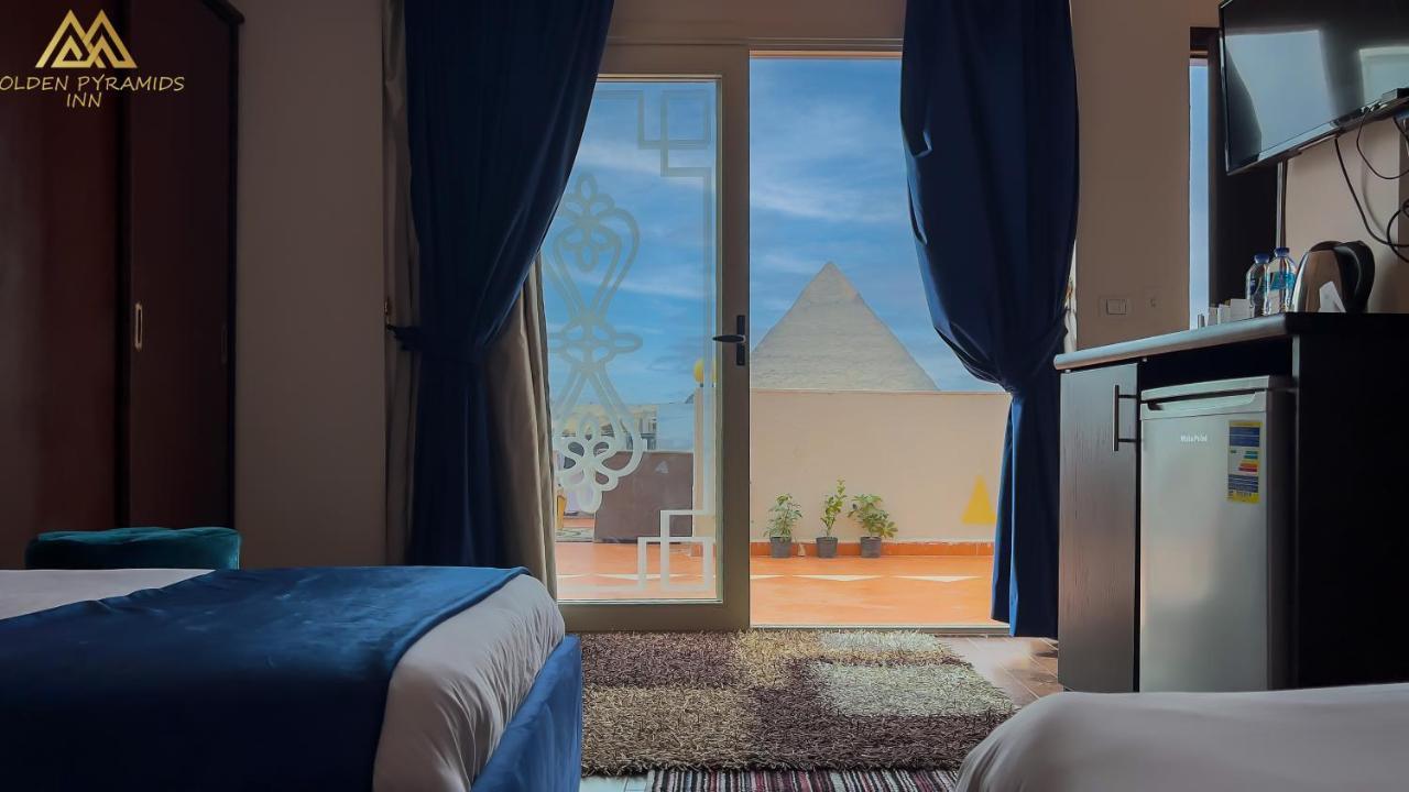 Golden Pyramids Inn Kafret el-Gabal Екстериор снимка