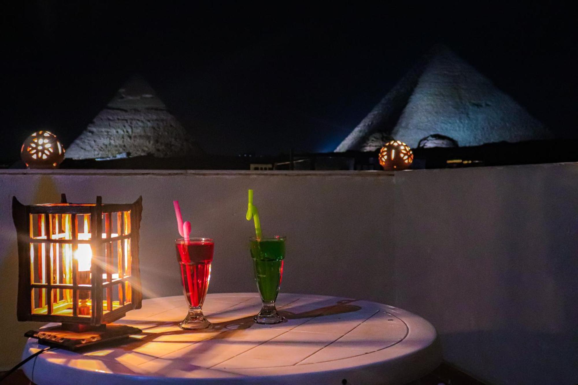 Golden Pyramids Inn Kafret el-Gabal Екстериор снимка